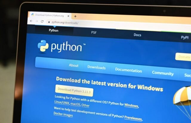 cek versi python