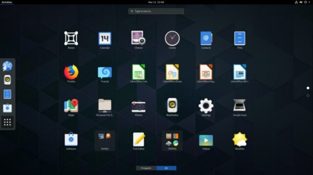 distro fedora berbasis gnome