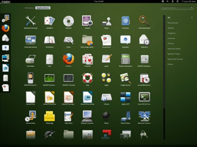 distro opensuse berbasis gnome