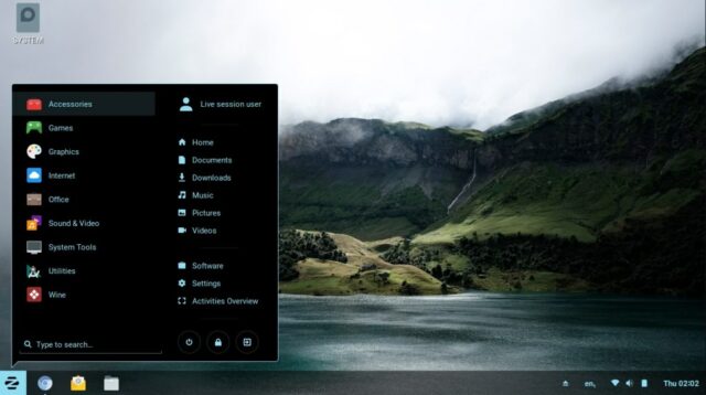 distro zorin os berbasis gnome