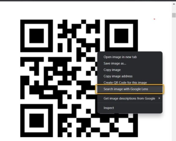 scan kode qr pc google lens