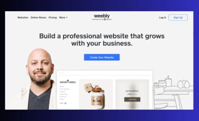 weebly pembuat web bisnis