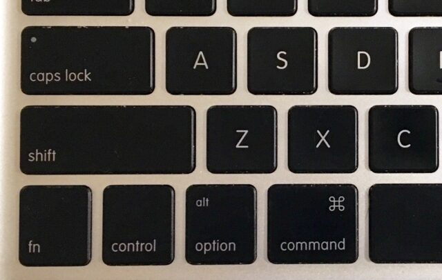 menyesuikan pintasan keyboard mac